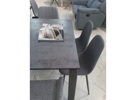 Стол CORNER 120 VOLCANO GREY/ GREY1 в Каменске-Уральском