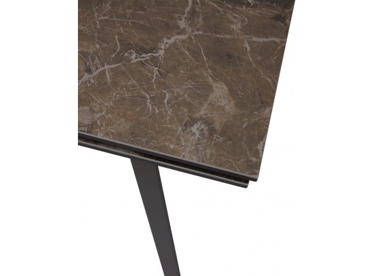 Стол ACERRA 160 KL-19 СЕРО-КОРИЧНЕВЫЙ КАМЕНЬ, итальянская керамика / Grey 1 в Каменске-Уральском