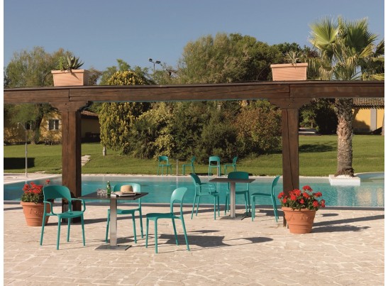 Стул GIPSY 40.09 (Z025 полипропилен в цвете турчезе) в Каменске-Уральском