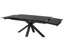 Стол ALTO 160 NERO KL-116 Черный мрамор матовый, итальянская керамика/ черный каркас в Каменске-Уральском