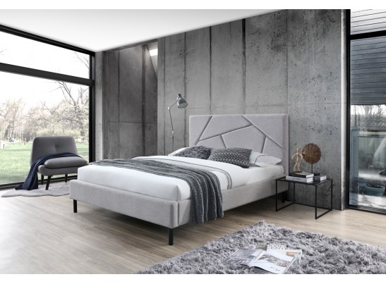 Кровать SWEET VALERY 160*200 ткань Stone 1A в Каменске-Уральском