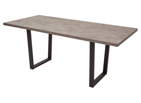 Стол ЛОФТ 138 Оникс/ Черный в Каменске-Уральском