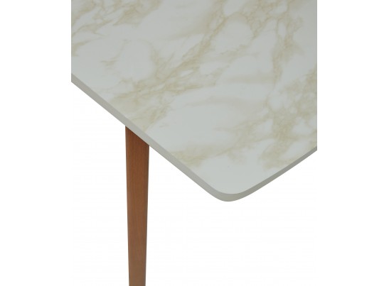 Стол VIZYON крем/ орех 140 см M-city в Каменске-Уральском