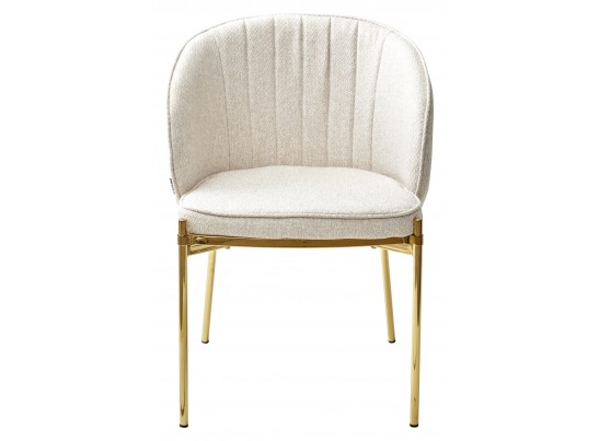 Стул DIANA TRF-11 светло-бежевый / золотой каркас в Каменске-Уральском
