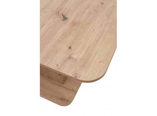 Стол SIRIUS 120 Дуб Артисан/ Белый в Каменске-Уральском