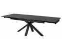 Стол ALTO 160 NERO KL-116 Черный мрамор матовый, итальянская керамика/ черный каркас в Каменске-Уральском