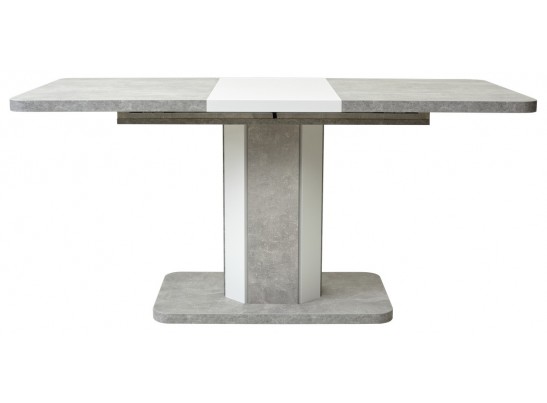 Стол STORK Бетон/ Белый 120 в Каменске-Уральском