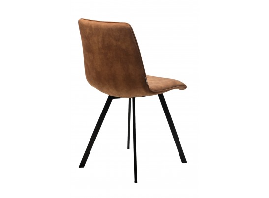 Стул ARFA UF912-02B античный медный, велюр без "пальчикового" эффекта/ черный каркас, ®DISAUR в Каменске-Уральском