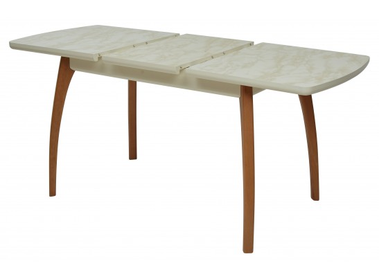 Стол VIZYON крем/ орех 140 см M-city в Каменске-Уральском