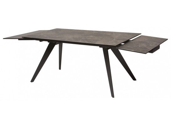 Стол ACERRA 160 KL-19 СЕРО-КОРИЧНЕВЫЙ КАМЕНЬ, итальянская керамика / Grey 1 в Каменске-Уральском