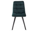 Стул CHILLI SQUARE BLUVEL-78 GREEN, велюр / черный каркас, в Каменске-Уральском