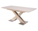 Стол CONTI 140 BEIGE GLASS бежевый глянец в Каменске-Уральском