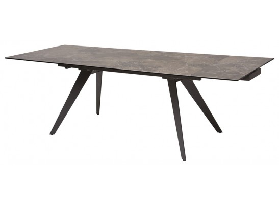 Стол ACERRA 160 KL-19 СЕРО-КОРИЧНЕВЫЙ КАМЕНЬ, итальянская керамика / Grey 1 в Каменске-Уральском