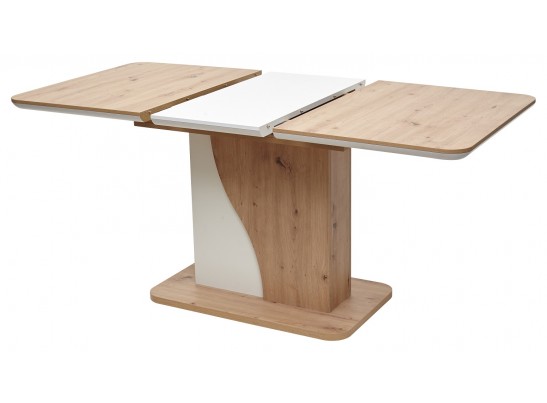 Стол SIRIUS 120 Дуб Артисан/ Белый в Каменске-Уральском