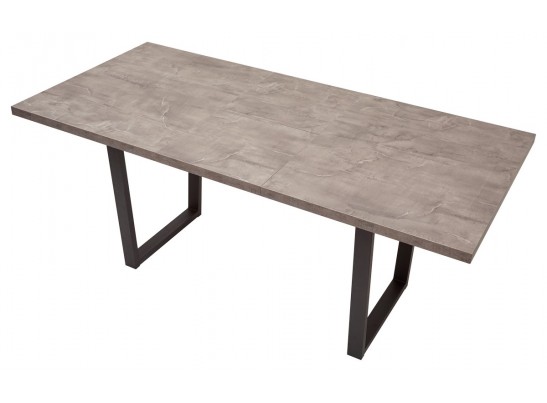 Стол ЛОФТ 138 Оникс/ Черный в Каменске-Уральском