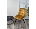 Стул CHILLI SQUARE BLUVEL-68 желтый, велюр / черный каркас в Каменске-Уральском