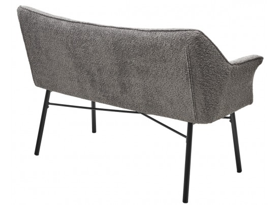 Скамья BERGAMO UF998-15 серый, букле / Товарный знак DISAUR в Каменске-Уральском