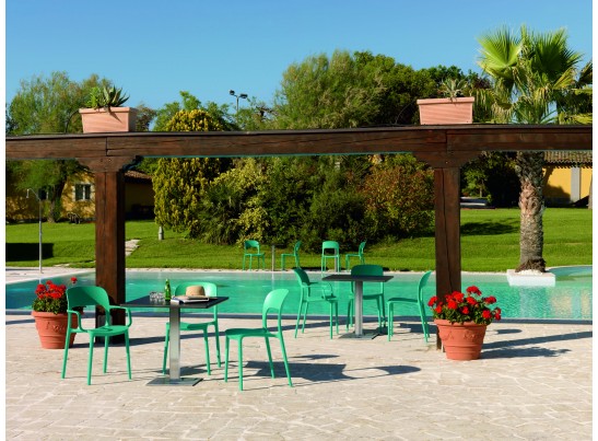 Стул GIPSY 40.09 (Z025 полипропилен в цвете турчезе) в Каменске-Уральском