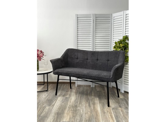 Скамья BERGAMO UF998-16 темно-серый, букле / Товарный знак DISAUR в Каменске-Уральском