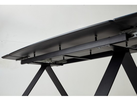 Стол Вильям 180 Аквамарин / графитовый каркас, в Каменске-Уральском