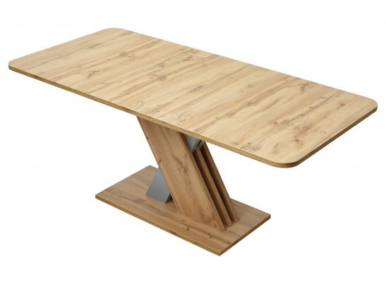 Стол EXEL 140 Дуб Вотан/ Алюминий в Каменске-Уральском