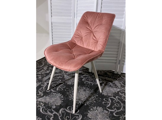 Стул MONACO UF910-08 PINK, велюр/капучино каркас M-City в Каменске-Уральском