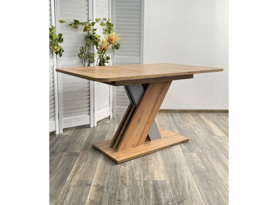 Стол EXEL 140 Дуб Вотан/ Алюминий в Каменске-Уральском