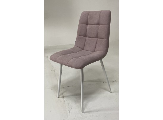 Стул CHILLI UF860-04B сиреневый, ткань/ белый каркас в Каменске-Уральском