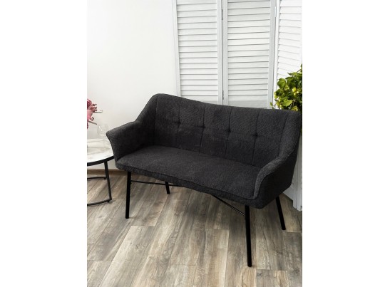 Скамья BERGAMO UF998-16 темно-серый, букле / Товарный знак DISAUR в Каменске-Уральском