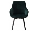 Стул MAVERICK 360 град. поворот. BLUVEL-78 GREEN/ черный каркас, в Каменске-Уральском