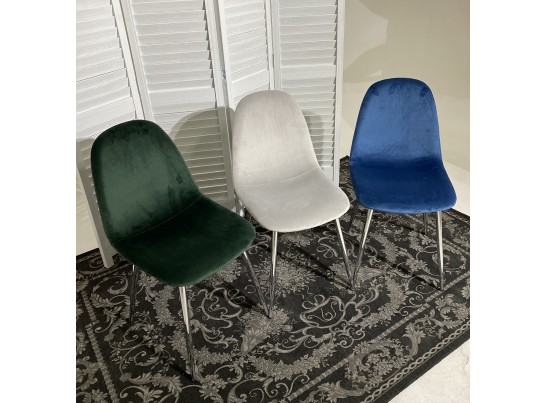 Стул PESCARA UF910-02 LIGHT GREY, велюр в Каменске-Уральском