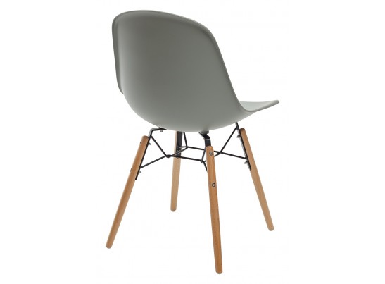 Стул BONNIE 292-DPP серый с деревянными ножками в Каменске-Уральском