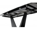 Стол ACUTO2 170 BLACK MARBLE Черный мрамор матовый, керамика/ черный каркас NEW! в Каменске-Уральском
