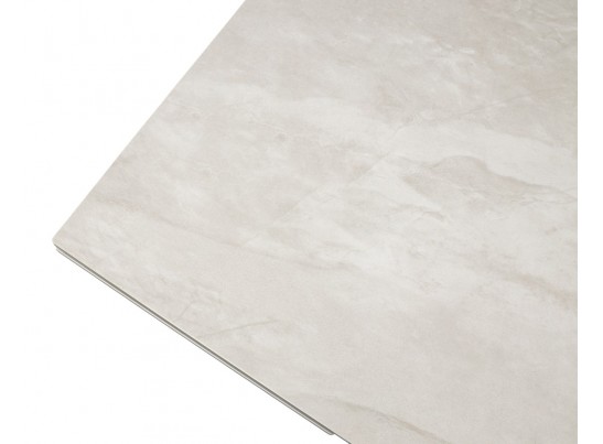 Стол IVAR 180 MARBLES TL-109 Серый мрамор, испанская керамика / Шоколадное золото каркас, ®DISAUR в Каменске-Уральском