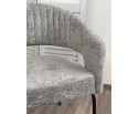 Стул SNUG 3018-17 серый, шенилл / черный каркас, ®DISAUR в Каменске-Уральском