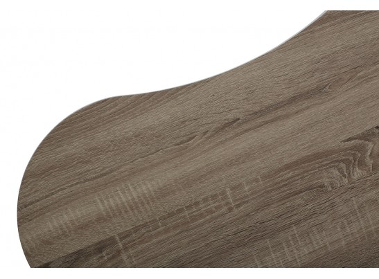 Стол журнальный WOOD61 #4 дуб серо-коричневый винтажный M-city в Каменске-Уральском