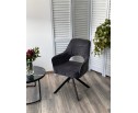 Стул GUARA 180 град. поворот. цвет серый RAVEN 18 / черный каркас, ®DISAUR в Каменске-Уральском