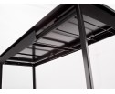 Стол CREMONA 160 HIGH GLOSS STATUARIO Белый мрамор глянцевый, керамика/ черный каркас в Каменске-Уральском