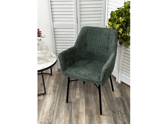 Стул AGIRA UF998-11 малахит, букле / черн. каркас / Товарный знак DISAUR в Каменске-Уральском