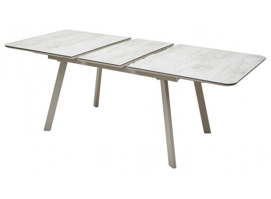 Стол ARUBA 140 BEIGE/ CAPPUCINO глазурованное стекло в Каменске-Уральском