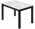 Стол TME-6931 MBH SWEDEN белый мрамор / BB темный орех M-City в Каменске-Уральском