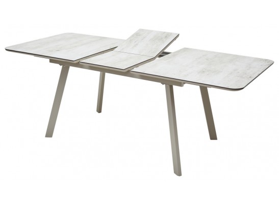 Стол ARUBA 140 BEIGE/ CAPPUCINO глазурованное стекло в Каменске-Уральском