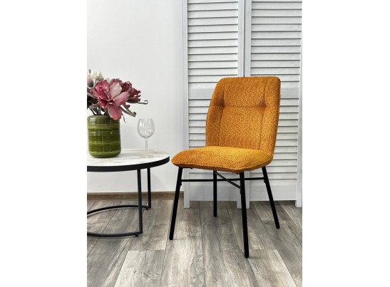 Стул COMO UF998-06 бронза, букле / черный каркас / Товарный знак DISAUR в Каменске-Уральском