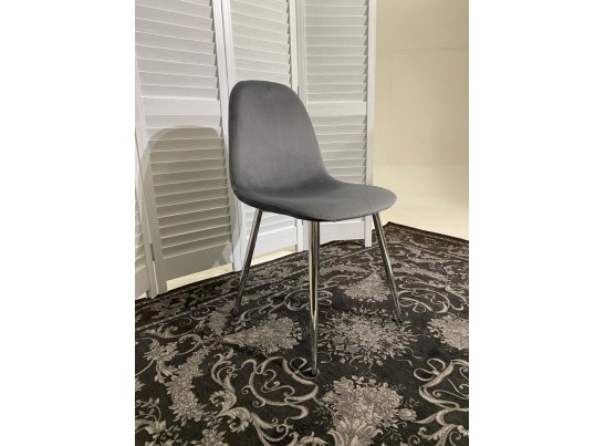 Стул PESCARA UF910-05 DARK GREY, велюр в Каменске-Уральском