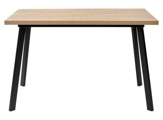 Стол ФИН 120 Дуб Канзас/черный каркас в Каменске-Уральском