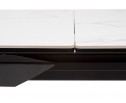 Стол CREMONA 160 HIGH GLOSS STATUARIO Белый мрамор глянцевый, керамика/ черный каркас в Каменске-Уральском