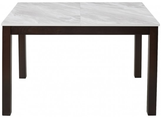Стол TME-6931 MBH SWEDEN белый мрамор / BB темный орех M-City в Каменске-Уральском