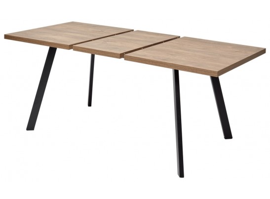 Стол BRICK M 140 Дуб Канзас/ Черный в Каменске-Уральском