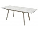Стол ARUBA 140 BEIGE/ CAPPUCINO глазурованное стекло в Каменске-Уральском
