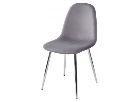 Стул PESCARA UF910-05 DARK GREY, велюр в Каменске-Уральском
